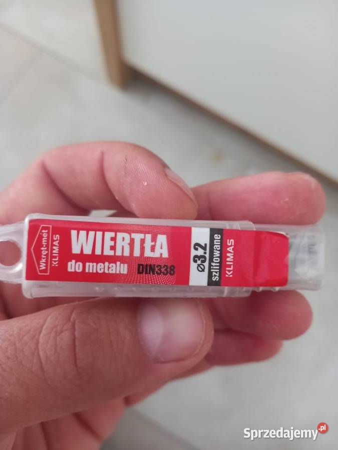 Sprzedam wiertła widoczne na zdjęciach nowe lubelskie Chełm