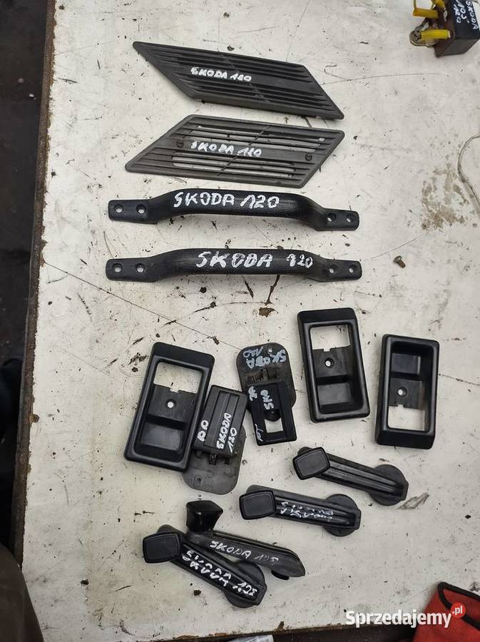 SKODA 105 120 125 130 135 klamka korbka rączka osobowe Kielce sprzedam