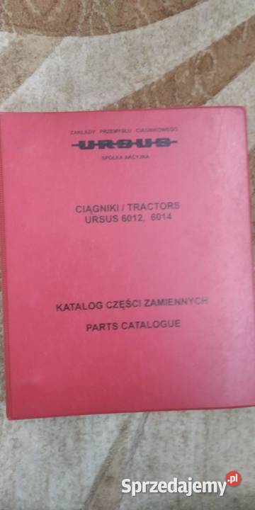Katalog części Ursus 60126014 oryginał luty 1998 Lublin
