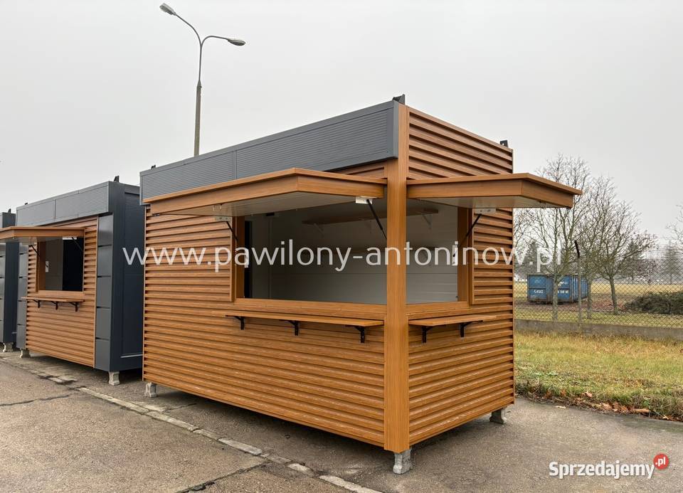 NOWY Pawilon Handlowy Kontener Gastronomiczny