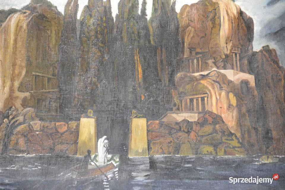 Wyspa umarłych ABcklin kopia SZacharow 1926 r Bronisze