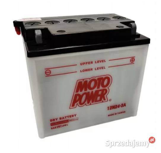 Akumulator motocyklowy MotoPower 12N243A 12V podkarpackie Stalowa Wola