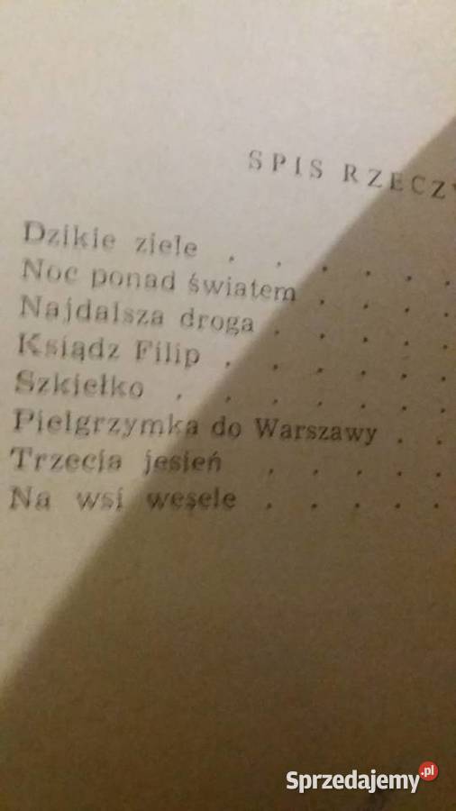 Wybór opowiadań Dąbrowska literatura polska mazowieckie Warszawa sprzedam