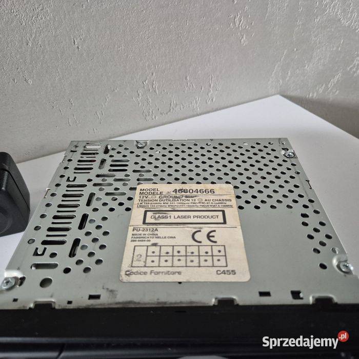 Kolekcjonerskie radio Clarion pu2312a Alfa Rome9