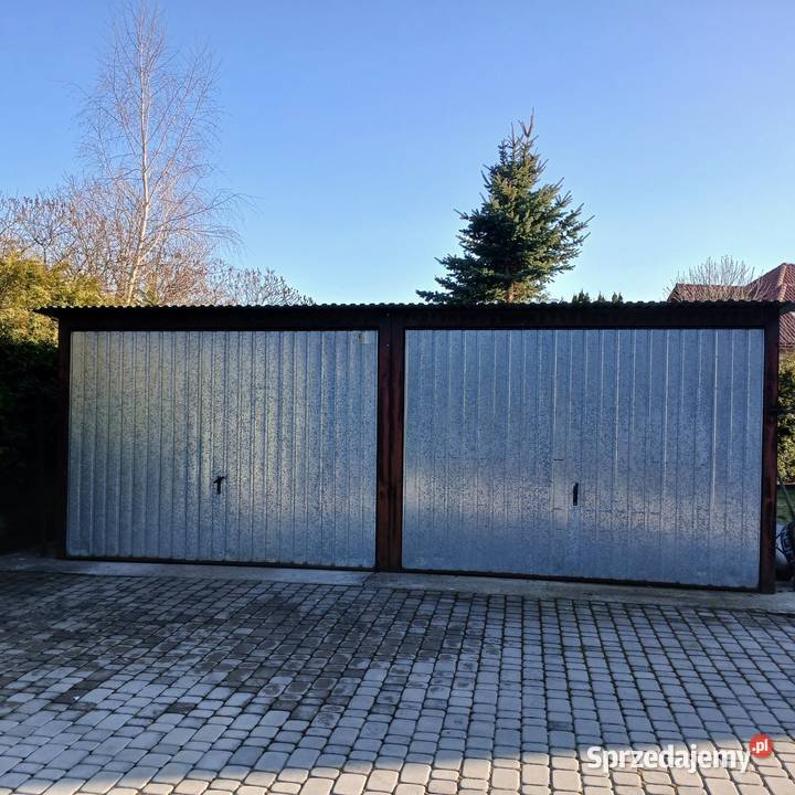 Blaszak w ocynku 6x6m bramy unoszone do góry Rzeszów