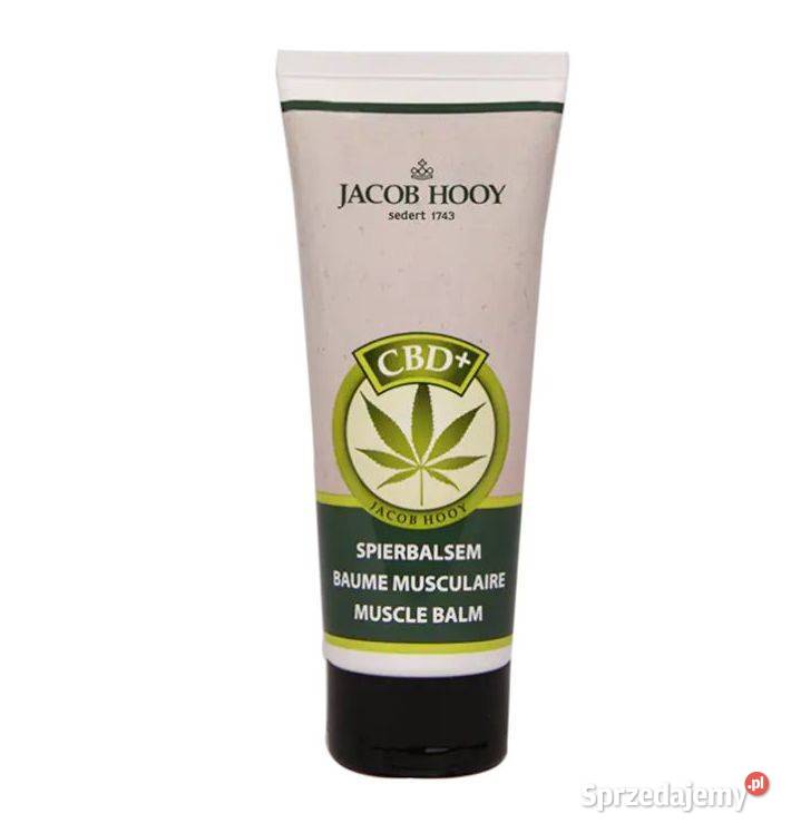 Jacob Hooy Balsam do Mięśni CBD Spierbalsem 75ml Unisex Łódź