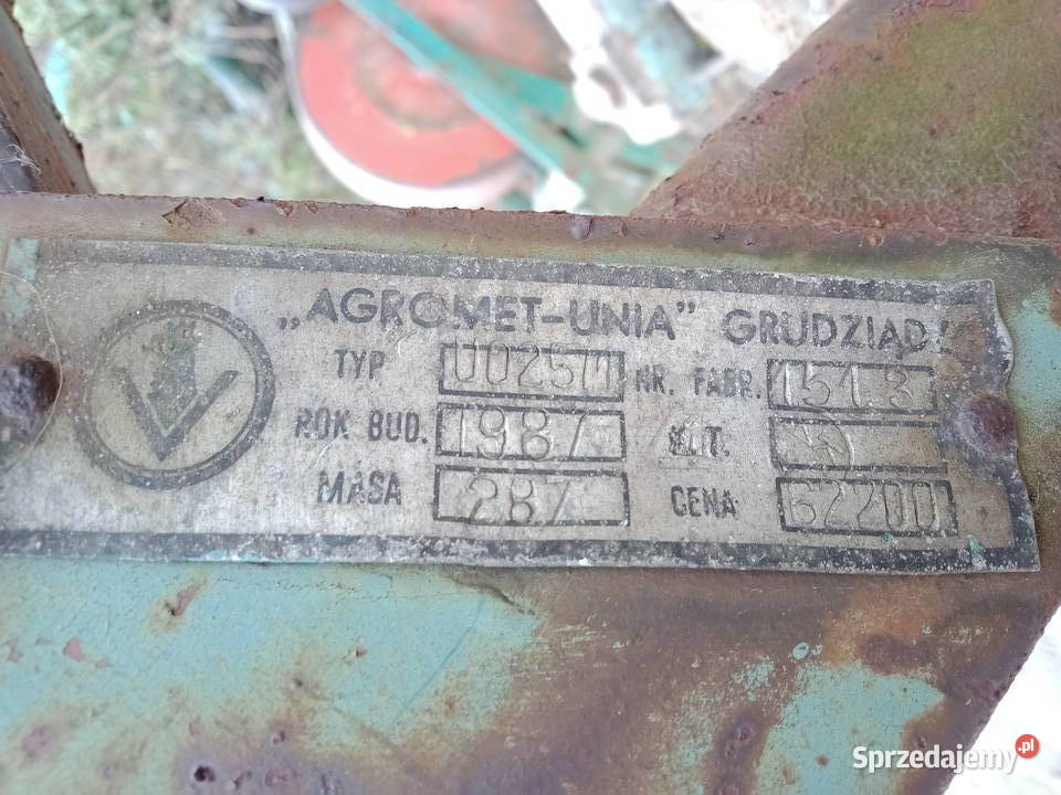 Pług 5 skibowy podorywkowy Hrubieszów