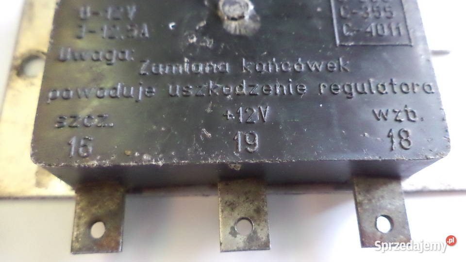 Elektroniczny regulator prądnicy P20D RP15D 12V Starogard Gdański