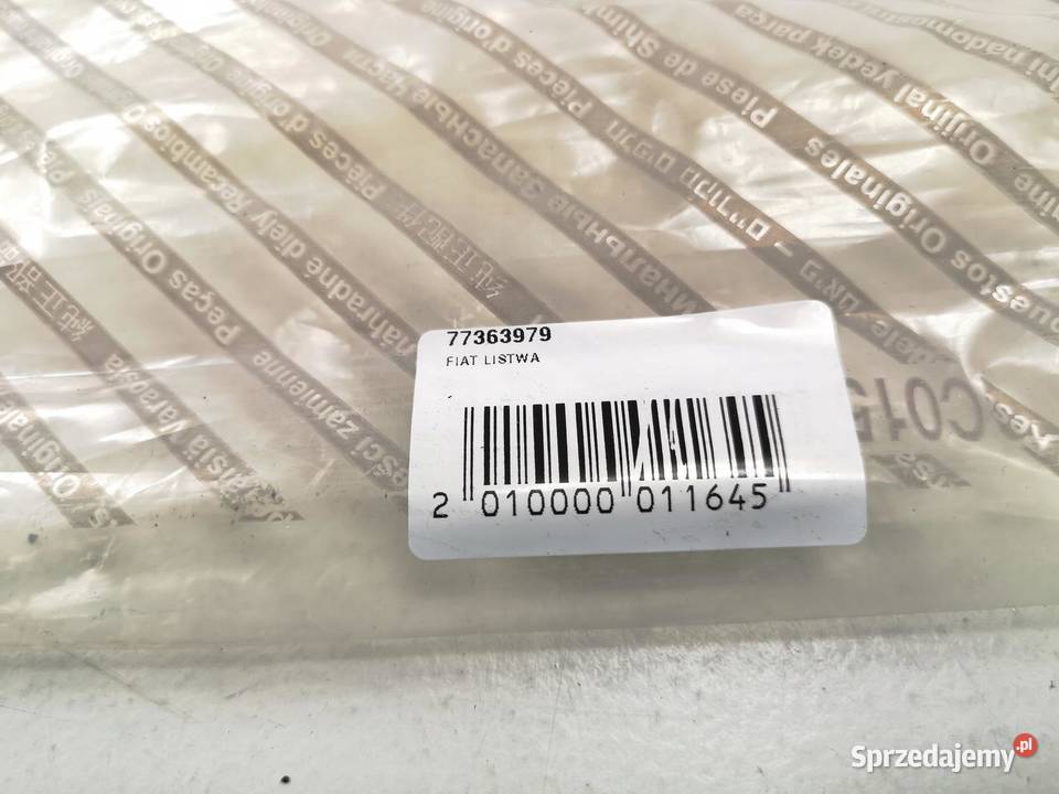 LISTWA DACHU ROZSUWANEGO FIAT CROMA 20052010 lubelskie