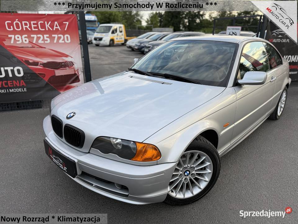 BMW Seria 3 BMW e46 Coupe Sprawna Klimatyzacja światła przeciwmgielne wielkopolskie Poznań sprzedam