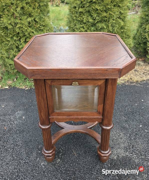 Stolik z witryną renowacji 9266 zachodniopomorskie Szczecin sprzedam