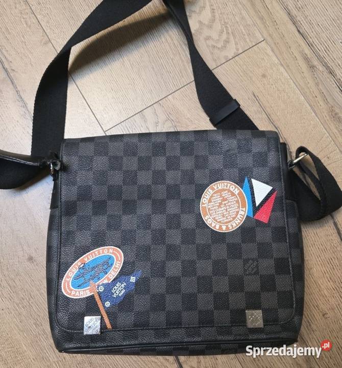 Torba na ramię Louis Vuitton Damier Graphite Listonoszka  Prudnik