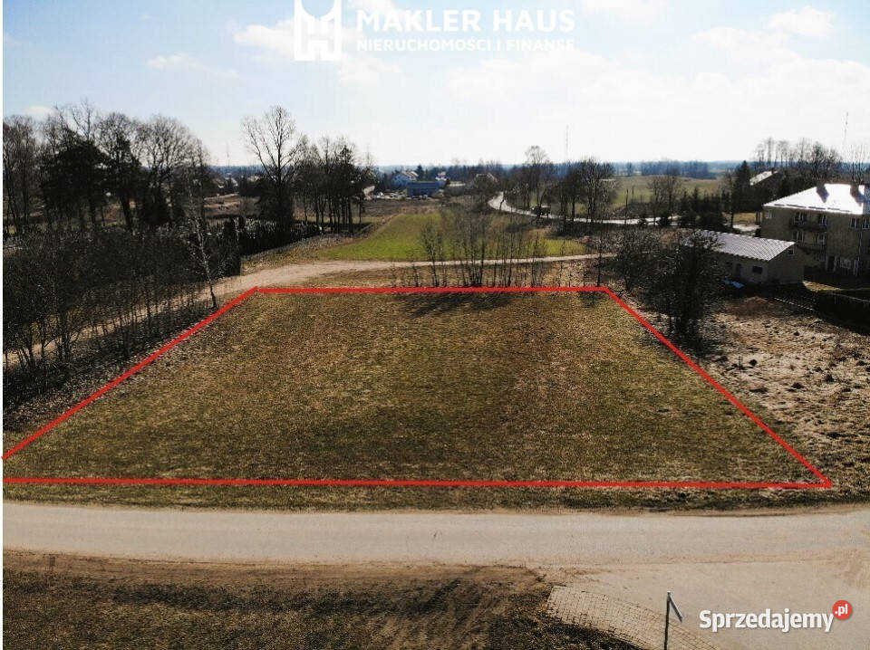 Działka usługowa 13U branża pogrzebowa i handel Puńsk