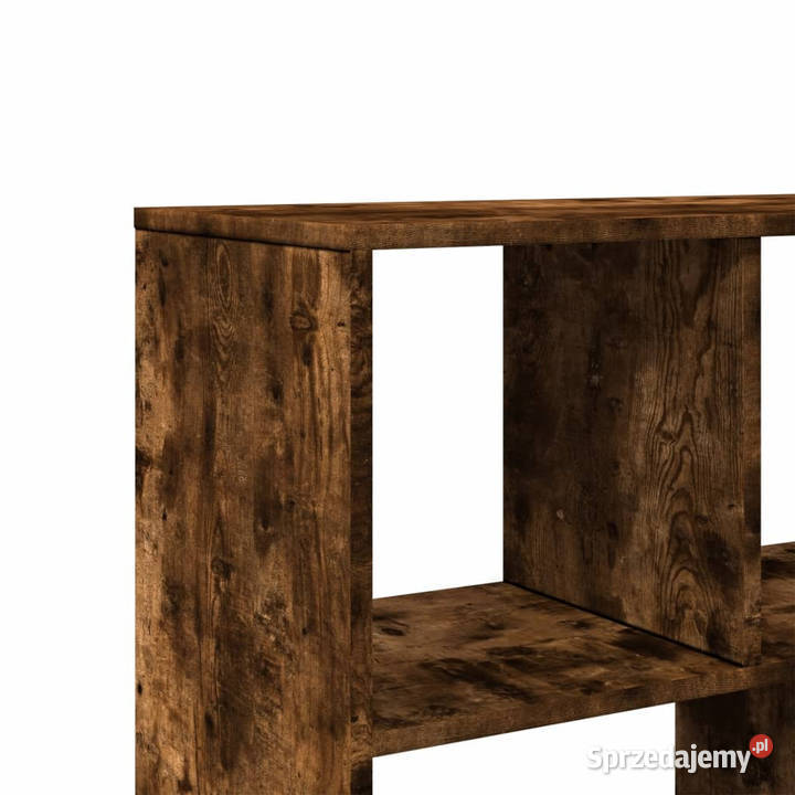 Regał przydymiony dąb 100x33x1565 materiał Warszawa