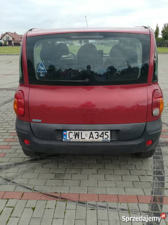 Fiat Multipla 6 OSOBOWY MP3 Fiat Włocławek sprzedam