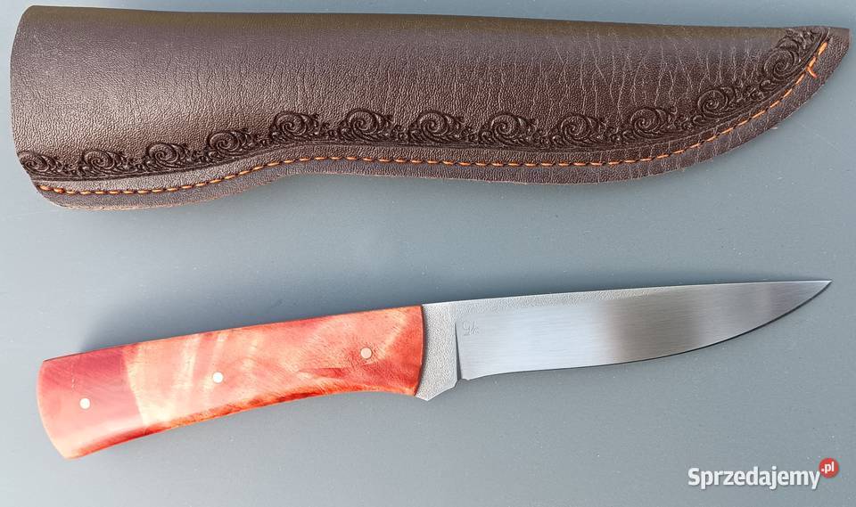 nóż myśliwski ręcznie robiony Sporty strzeleckie i myślistwo Olsztyn sprzedam