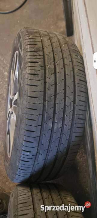 Alufelgi Toyota 5x1143 opony letnie Continental aluminiowe zachodniopomorskie Trzebiatów