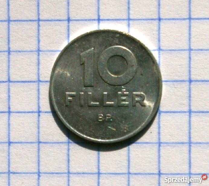 10 FILLER 10 FILLERÓW 1983 WĘGRY Numizmatyka Kolekcje Piszczac