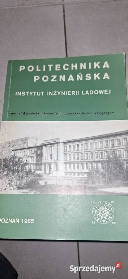 Unikat Spis Absolwentów Inżynierii Lądowej wielkopolskie