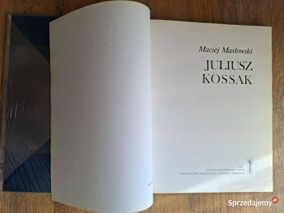 Juliusz KossakMaciej Masłowski sztuka, kultura i etnologia Kraków