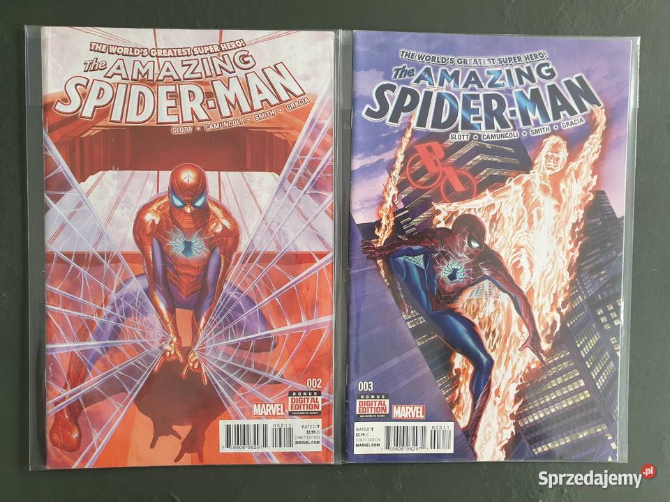 The Amazing SpiderMan 13 oryginalnych komiksów