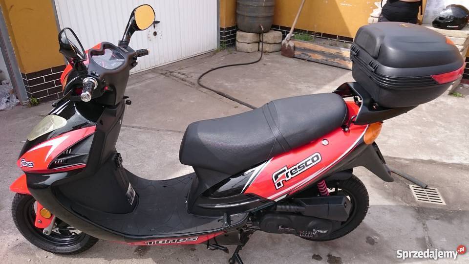 Skuter Toros Fresco 50100 Stan 100 Sprawny kufry Legnica