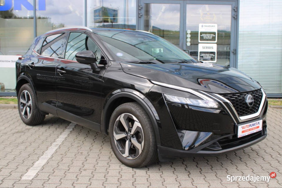 NISSAN Qashqai 2023r FVAT23 ACC LED Panorama Kam Qashqai Bielsko-Biała