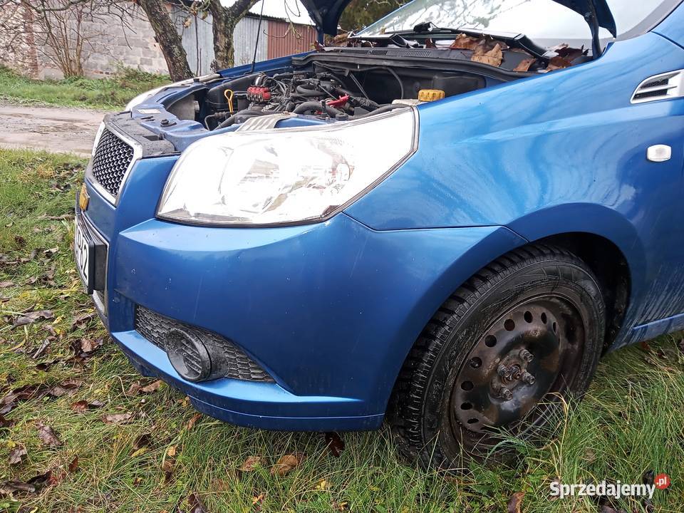 Na części Aveo 2009 t255 1206ccm B12D1 kolor 33U Strzelin sprzedam