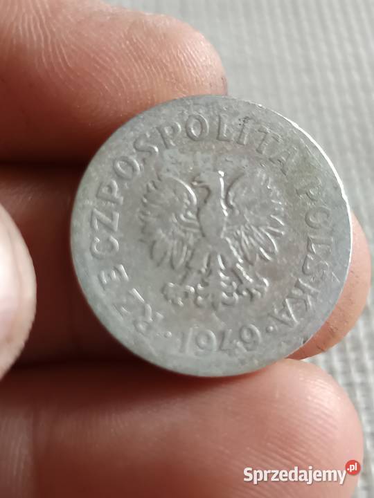 Sprzedam monete 50 gr 1949 r cccccc Chełm sprzedam