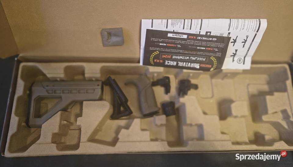 Karabinek AR15 na CO2 kulki BB 45 mm Gdańsk sprzedam