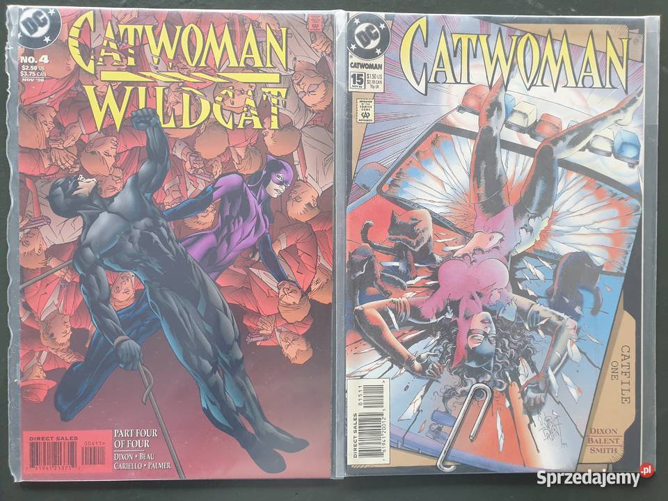Catwoman zestaw 11 komiksów DC USA pomorskie Gdynia