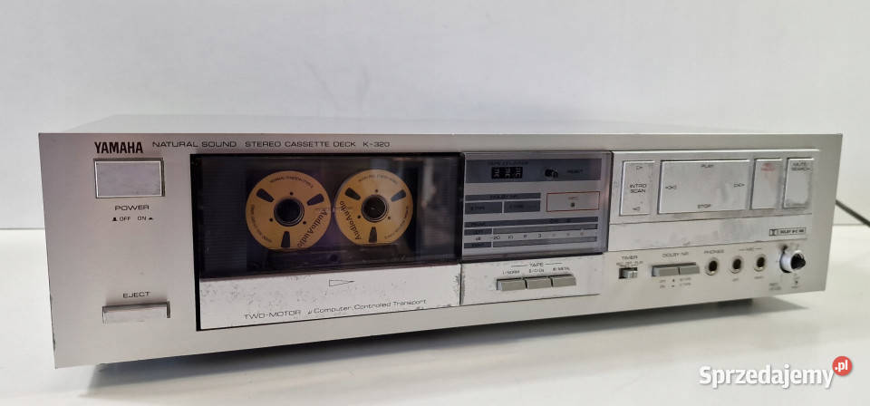 Magnetofon cassette deck Yamaha K320 K 320 Międzychód