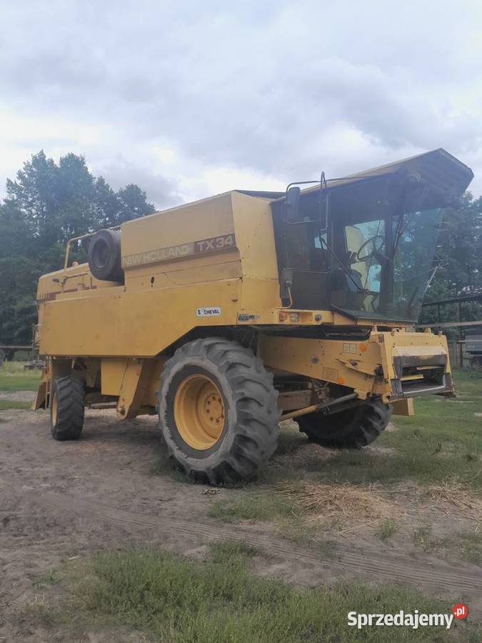 Kombajn zbożowy Holland TX 34 nieuszkodzony Pstrokonie