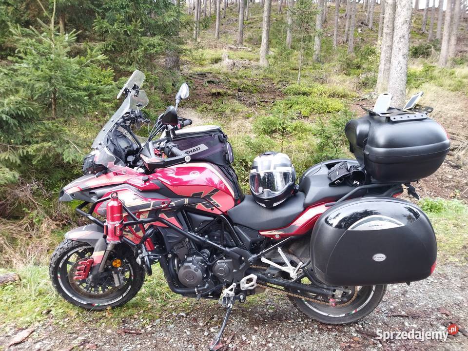 Benelli TRK 502 doinwestowany adventure kufry Świdnica