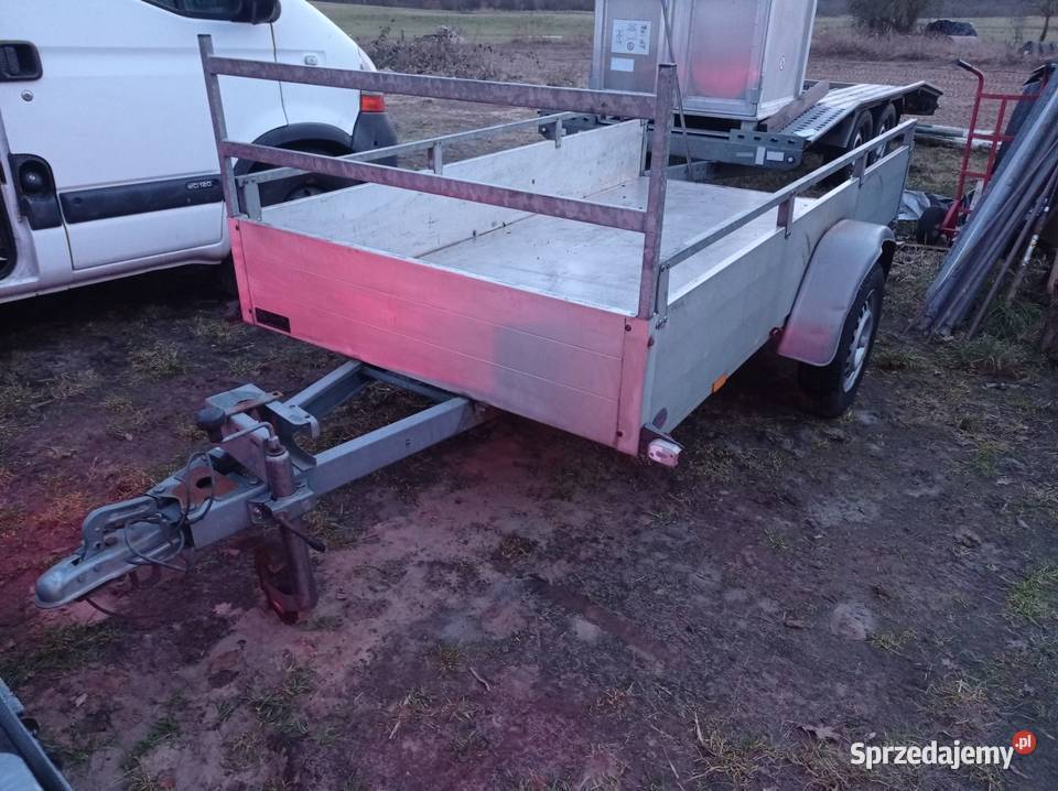 Przyczepka samochodowa aluminiowa 750 DMC Lubycza Królewska