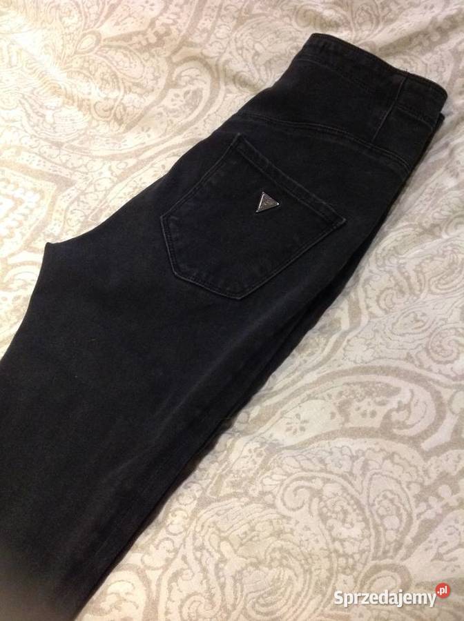 Spodnie Jeans Czarne Damskie GUESS Los Angeles M