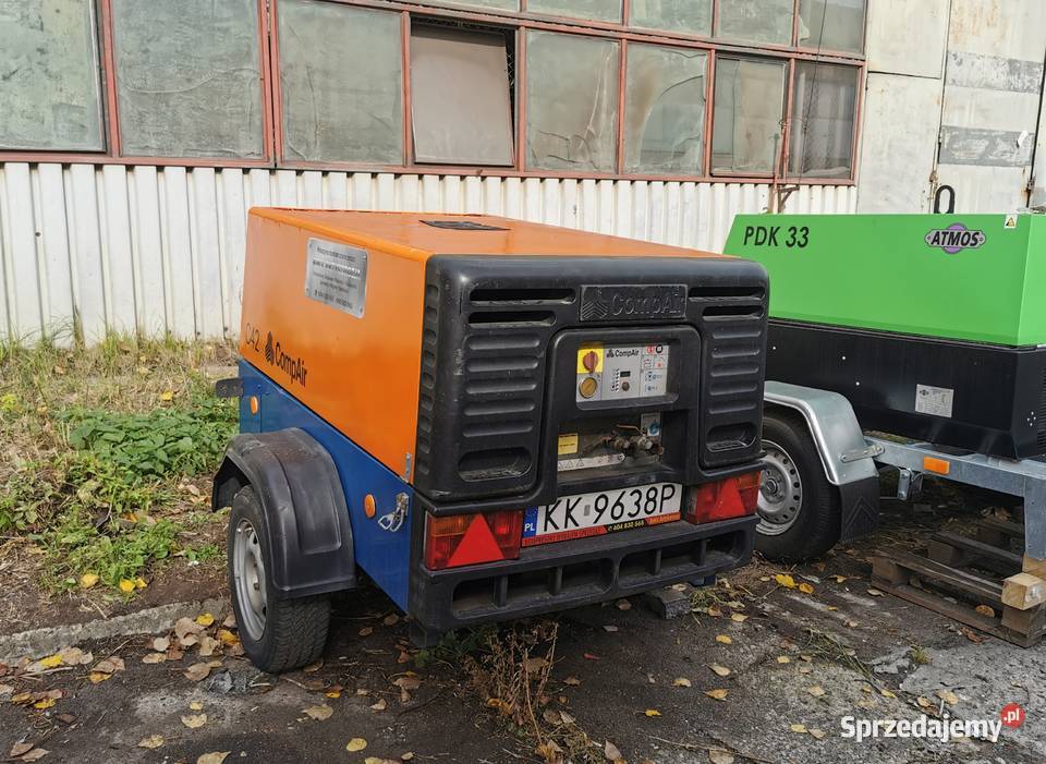 Kompresor Śrubowy spalinowy Compair małopolskie Kraków