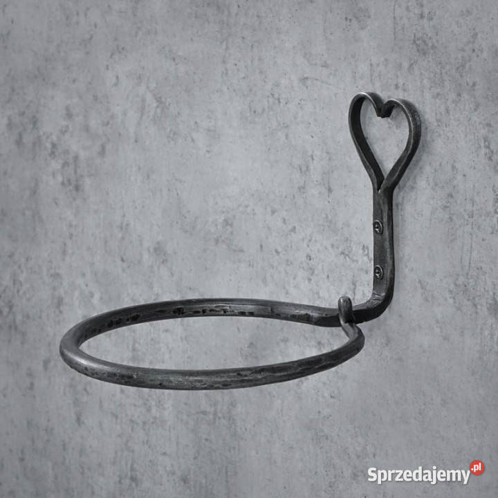 Wieszak na ręcznik metalowy KUTE SERCE Chmielnik