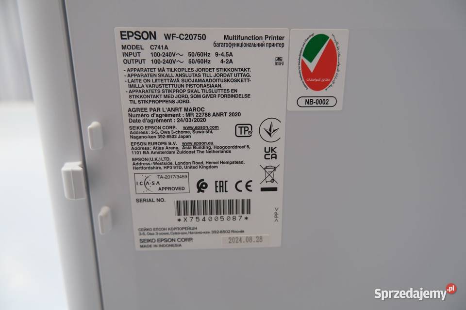 MASZYNY POLIGRAFICZNE EPSON 2024 Łyszkowice