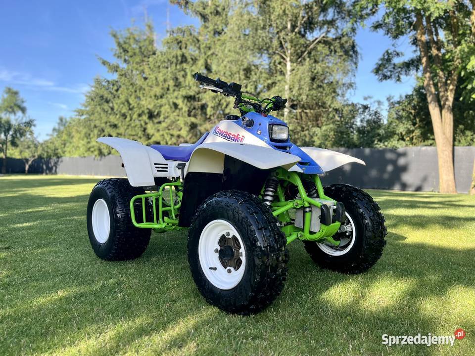 Kawasaki KLF250 Quad Retro IDEALNY Motocykle, skutery, quady Szczecin