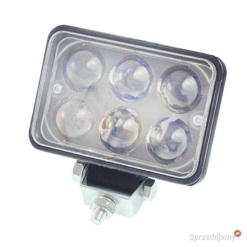 LAMPA ROBOCZA LEDOWA SZEROKA 6 LED SOCZEWKA