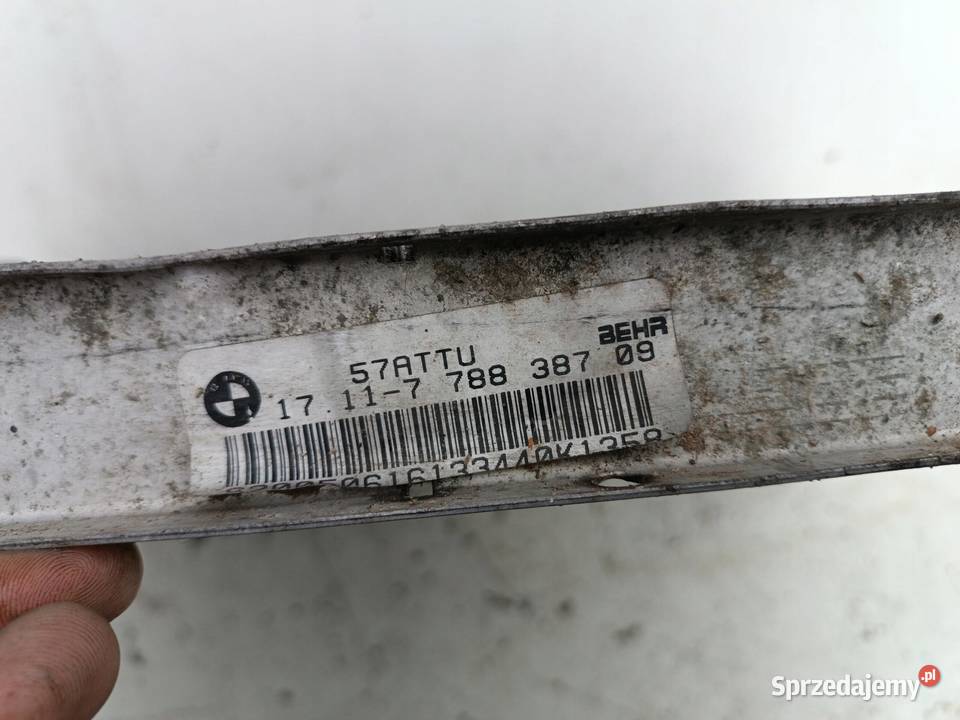 CHŁODNICA WODY BMW E53 30D 7788387 osobowe Chłodnie wody sprzedam