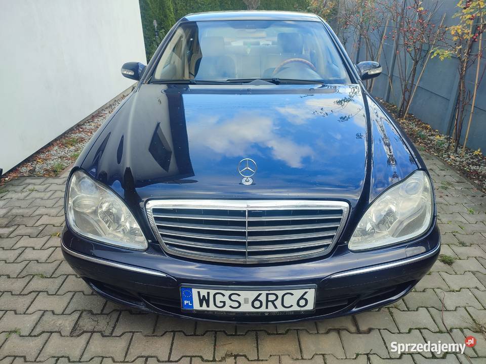 Mercedes S KLASA 37 Benz gaz Rok produkcji 2003 Gostynin