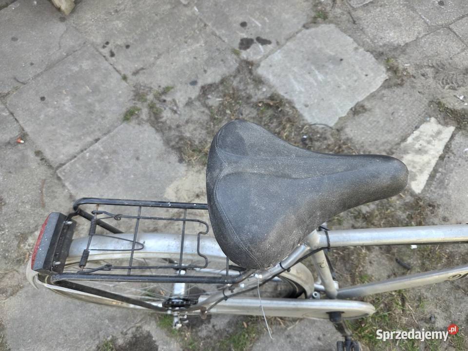 Rower miejski męski na wąskich oponach wielkopolskie Zaborowice sprzedam