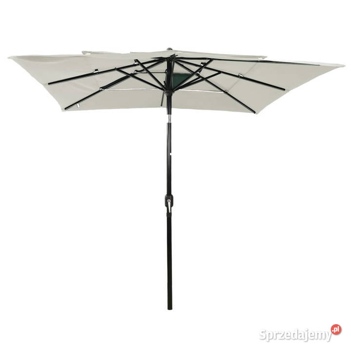 3poziomowy parasol na aluminiowym słupku Warszawa sprzedam