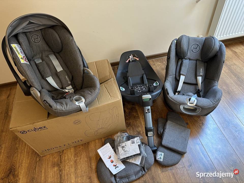 Fotelik cybex sirona komplet fotelików 0-18kg Jaworzno sprzedam