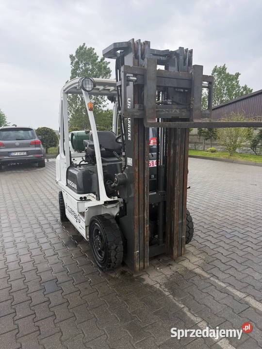 wózek widłowy NISSAN FG25 Triplex 49m przebieg Działoszyn sprzedam