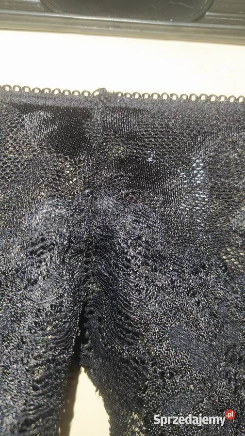 Ekskluzywny nowy czarny koronkowy pas do Ostrów Wielkopolski