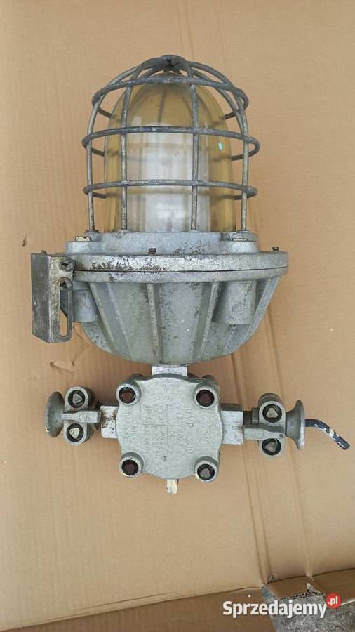 Lampa przemysłowa przeciwwybuchowa Antyki Ustrzyki Dolne sprzedam