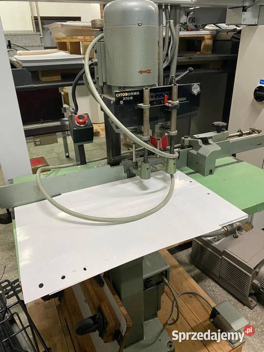 Wiertarka do papieru Citoborma 270B dolnośląskie Ząbkowice Śląskie